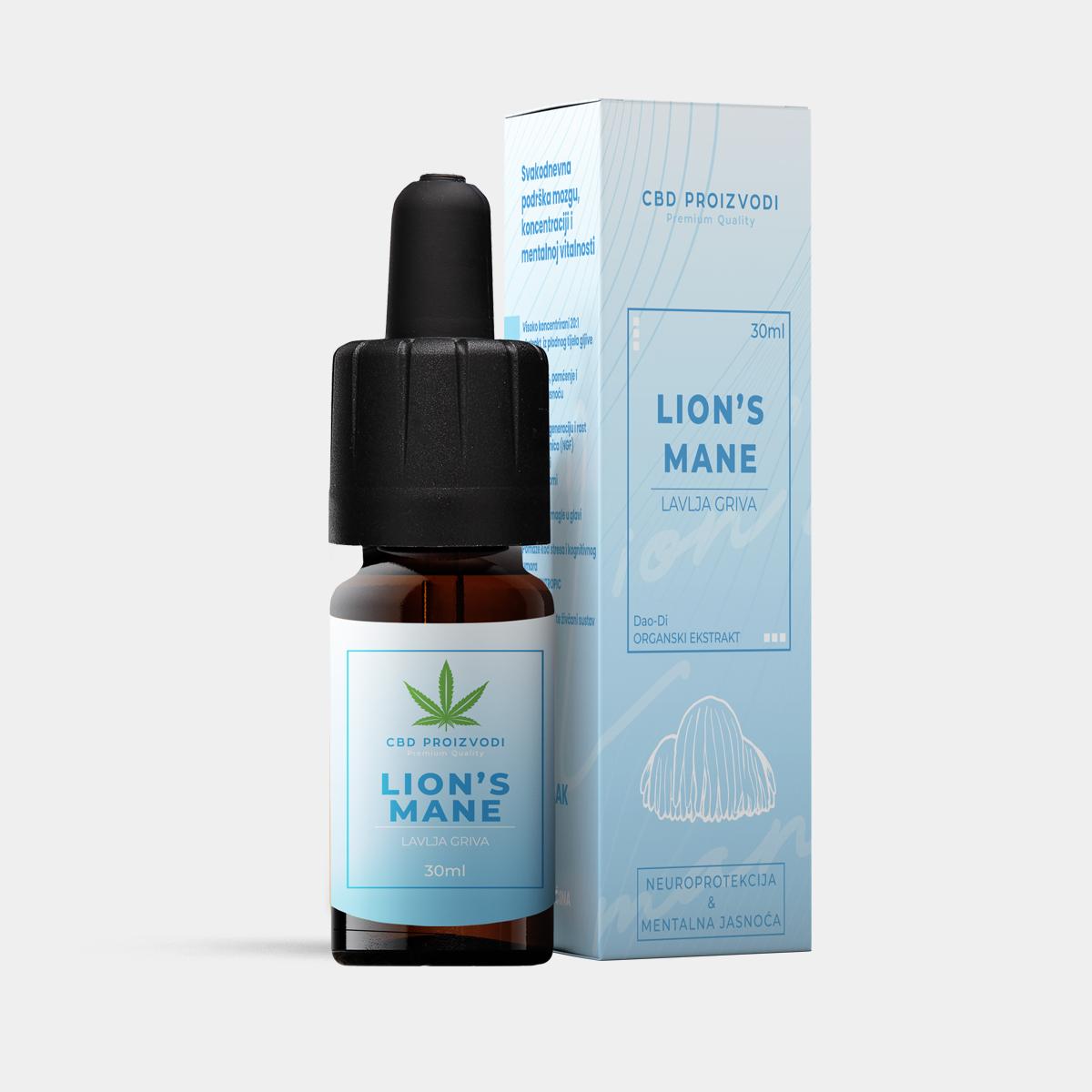 LAVLJA GRIVA – Lion’s Mane  30 ml